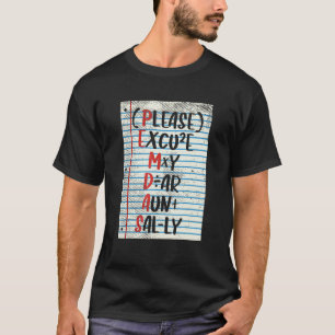 Funny math and math-teacher pemdas nerd gift T-Shirt