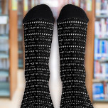 Funny Math Formulae Gift for Mathematician Socks<br><div class="desc">Are you looking for a gift for a math teacher or a math grad? This fun design has a trendy typography aesthetic and can be ordered as is or personalized with any other math equations,  text or symbols.</div>