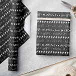 Funny Math Formulae Gift for Mathematician Wrapping Paper<br><div class="desc">Are you looking to wrap a gift for a math teacher or a math grad? This fun design has a trendy typography aesthetic and can be ordered as is or personalized with any other math equations,  text or symbols.</div>
