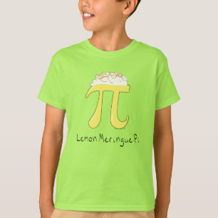 Funny Math Humour Lemon Pi Symbol T-Shirt