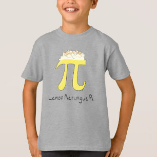 Funny Math Humour Lemon Pi Symbol T-Shirt