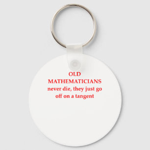 funny math joke keychain