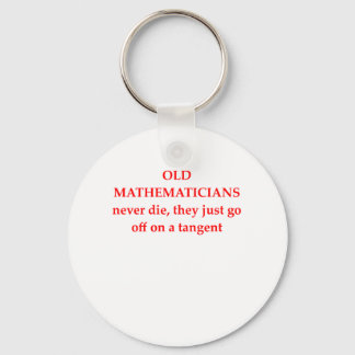 funny math joke keychain