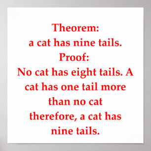 funny math joke poster