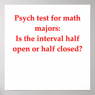 funny math joke poster