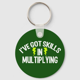 Funny Math Keychain