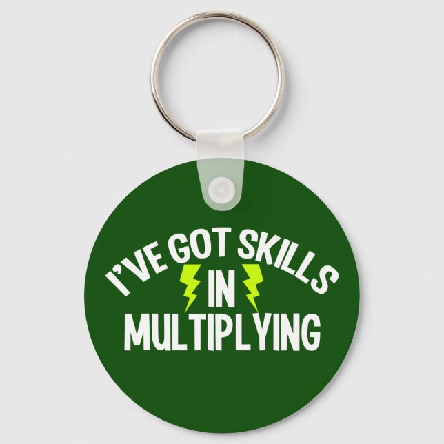 Funny Math Keychain (Front)
