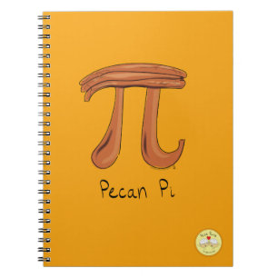Funny Math Pecan Pi Thanksgiving Fall Notebook