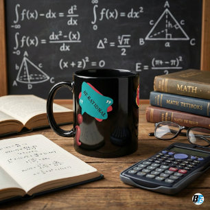 Funny Math Pun Be Rational Imaginary Number Teache Coffee Mug