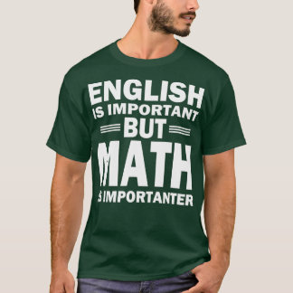 Funny Math Science Nerd Teacher Gift Idea Birthday T-Shirt