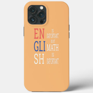 Funny Math Science Nerd Teacher Idea Birthday iPhone 13 Pro Max Case