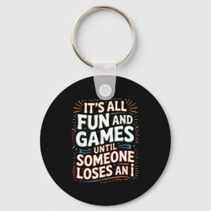 Funny Math Shirt Square Roots 4 = 2 Lose An I Retr Keychain
