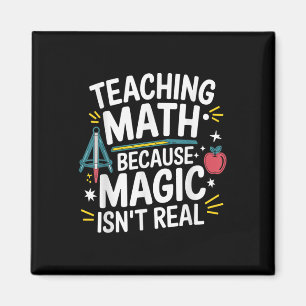 Funny Math Teacher Algebra Lover Back To School Magnet
