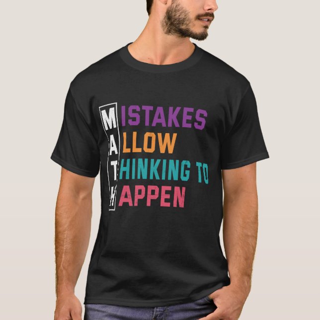 Funny Math Teacher Graphic - Best Math Teacher - A T-Shirt (Front)