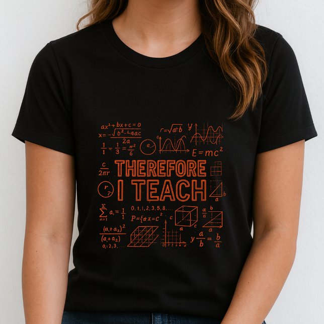 Funny Math Teacher Tee; Equations & Graphs Teacher T-Shirt (Creator Uploaded)