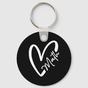 Funny Mathematician Teacher Kids Physicist I Love Keychain