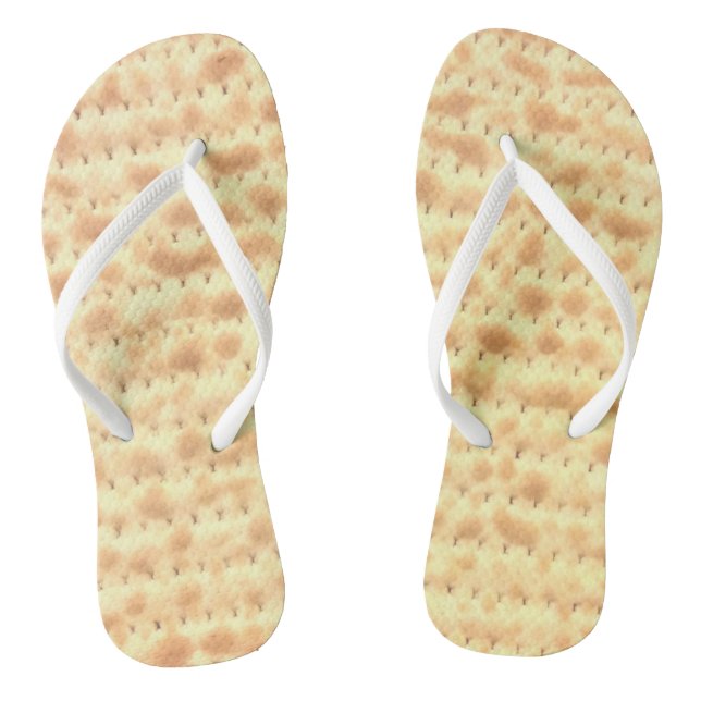Funny Matzo Passover 4Sarah Flip Flops (Footbed)