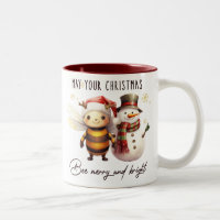 Funny May Your Christmas Bee Merry And Bright