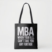 Funny MBA Master Degree Graduation Day