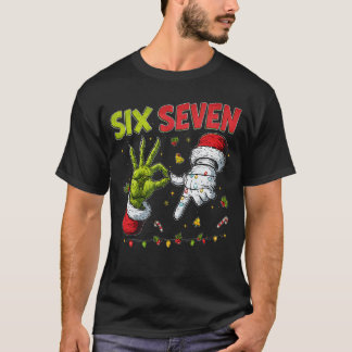 Funny Mean Guy Christmas Viral 6 7rending Si Seven T-Shirt