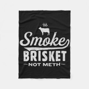 Funny Meat Eaters Fleece Blanket