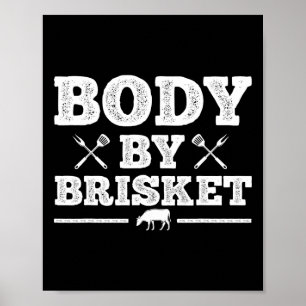 Funny Meat Grilling Art For Men Women Bbq Grill Me Poster