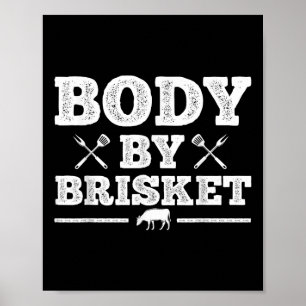 Funny Meat Grilling Art For Men Women Bbq Grill Me Poster