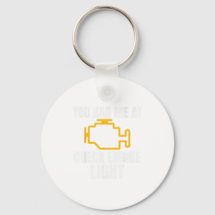Funny Mechanic Check Engine Light Car Auto Repair Keychain