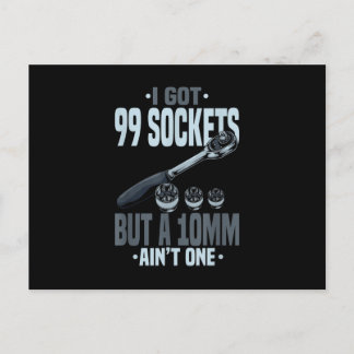 Funny Mechanic Gift For A Car Mechanic Holiday Postcard