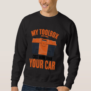 Funny Mechanic Sarcastic Joke Car Diesel Mechanic Sweatshirt