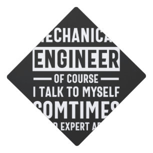 Funny Mechanical  Engineer Gift Graduation Cap Topper