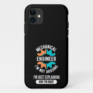 Funny Mechanical Engineer, Mechanical Engineering iPhone 11 Case