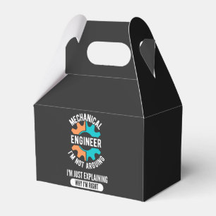 Funny Mechanical Engineer, Mechanical Engineering Favor Box