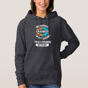 Funny Mechanical Engineer, Mechanical Engineering Hoodie