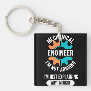 Funny Mechanical Engineer, Mechanical Engineering Keychain