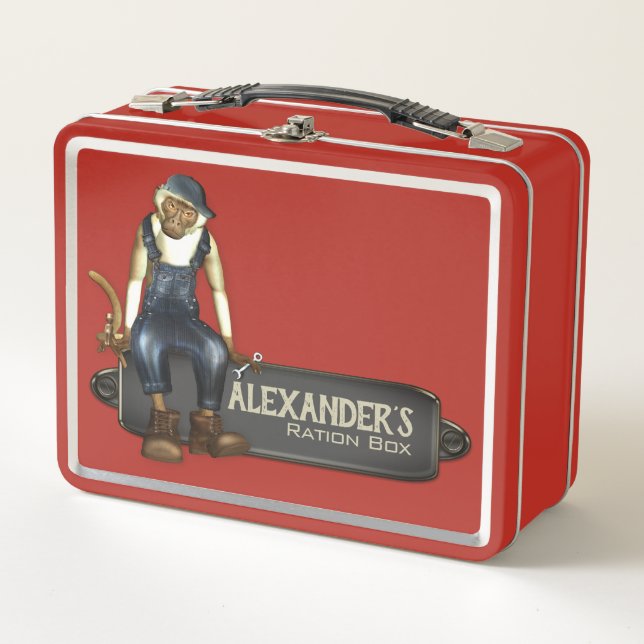 Funny Mechanics Grease Monkey Ration Box (Front)