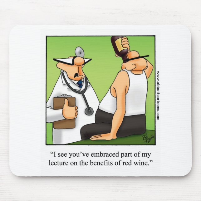 Funny Medical Humour Mousepad Gift "Spectickles" (Front)