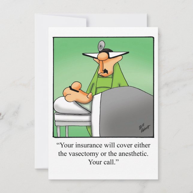 Funny Medical School Graduation Party Invitations (Front)