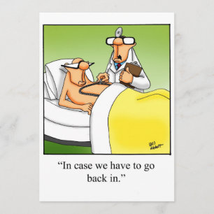 Funny Medical School Graduation Party Invitations