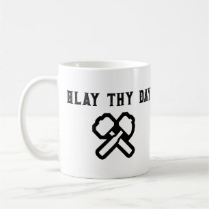 funny medieval mug