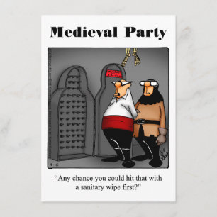 Funny Medieval Party Invitations