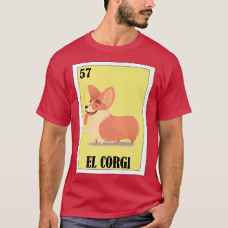 Funny Meican Dogs Designel Corgi-1126 T-Shirt