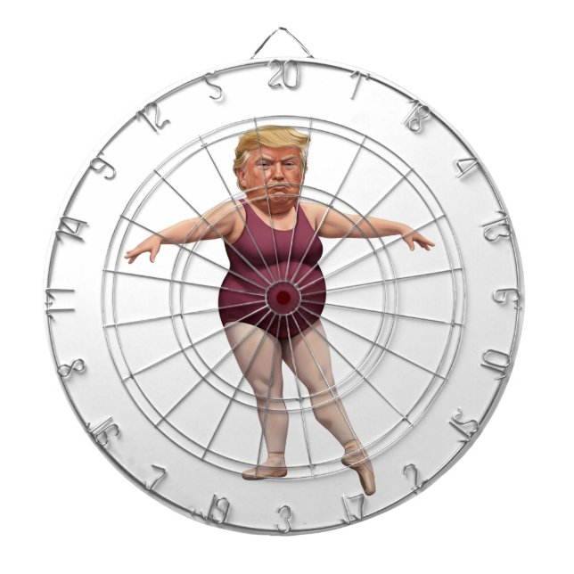 Funny Meme Design Dartboard Target Humor Game Deco (Front)