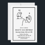 Funny Meme Humour Simple Black White 10th Birthday Invitation<br><div class="desc">Funny Meme Humour Simple Black White 10th Birthday Add a touch of humour to your 10th Birthday celebration with our 'Funny Meme Humour Simple Black White' themed invitation! Dive into a fun-filled event inspired by popular memes in a sleek black and white design. Customize your invite now and let the...</div>