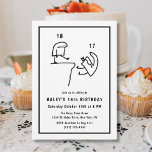 Funny Meme Humour Simple Black White 18th Birthday Invitation<br><div class="desc">Funny Meme Humour Simple Black White 18th Birthday Add a touch of humour to your 18th Birthday celebration with our 'Funny Meme Humour Simple Black White' themed invitation! Dive into a fun-filled event inspired by popular memes in a sleek black and white design. Customize your invite now and let the...</div>