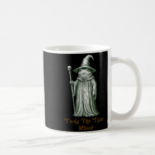 Funny Meme Twas The Tism M Lord Frog Wizard Autism Coffee Mug