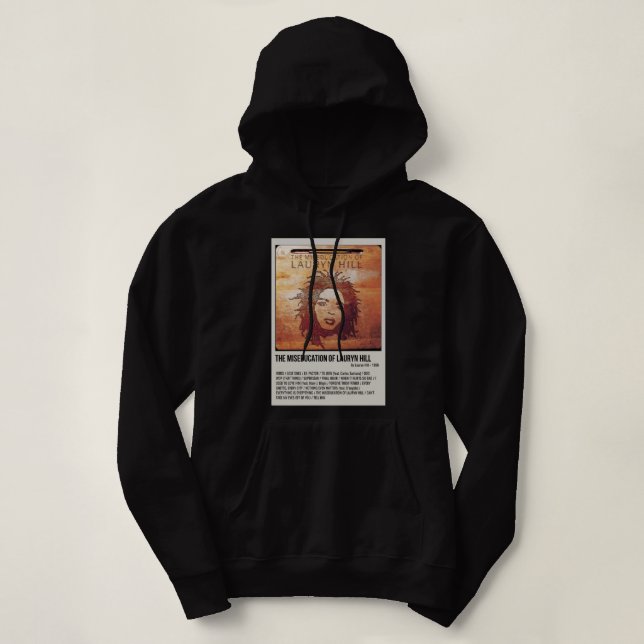 Funny Men Singer Lauryn Songwriter Hil Gift Music  Hoodie (Design Front)