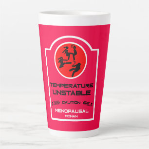 Funny Menopausal Gifts For Women Latte Mug