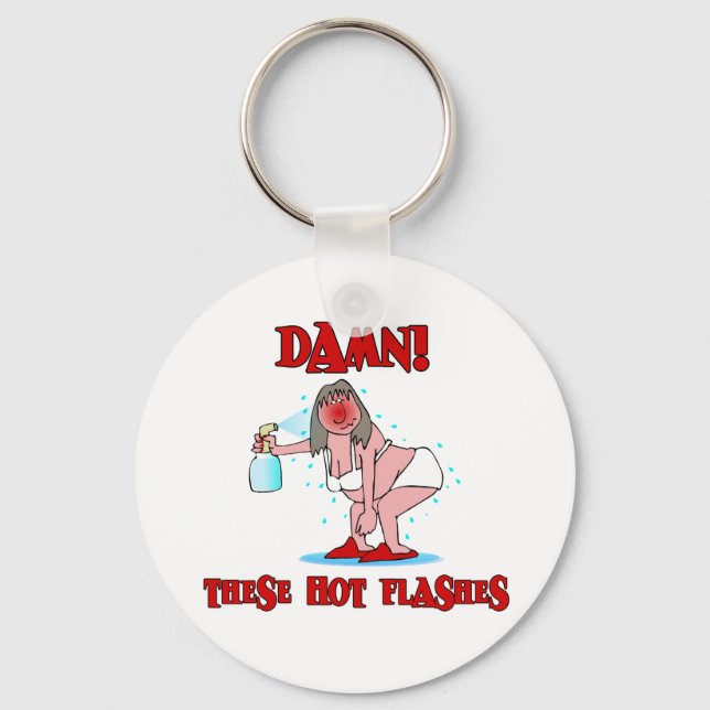 Funny Menopause Keychain (Front)