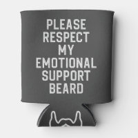 Funny Men's Emotional Support Beard Joke Gift